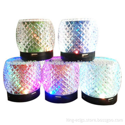 2014 Popular Mini Portable Speakers, Crystal with TF Card/Aux-in Function